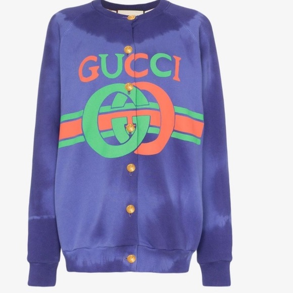 Gucci cotton sweatshirt with Gucci logo - Picture 3 of 4